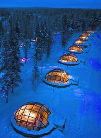 Finland’s Kakslauttanen Arctic Resort