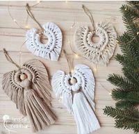 Easy To Make Hanging Angel Christmas Ornament 4D9