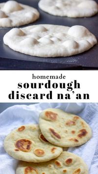 Use your sourdough discard to make the most delicious, soft and pillowy naan bread. Since this uses no yeast (only baking powder + baking soda), it can be ready in under half an hour!