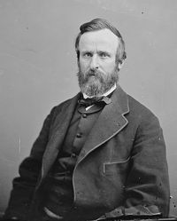 19th President of The United States Rutherford B. Hayes was born on October 4, 1822 in Delaware, Ohio. “Let the healing influence of time, the inherent energies of our people, and the boundless resources of our country have a fair opportunity, and relief from present difficulties will surely follow.” - Rutherford B. Hayes from his Second State of The Union Address in 1878 Image of General Rutherford B. Hayes via Wikimedia Commons, public domain