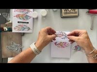 (158) Multi Colour Embossing - Simple But Effective - YouTube