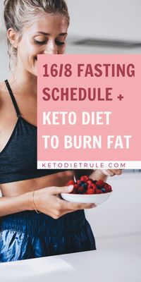 Looking to double your weight loss results? Try combine the keto diet with intermittent fasting. Together they'll help you reach ketosis and lose weight faster. This easy to follow 7-day keto fasting schedule and meal plan is all you need to get started.  #ketodiet #intermittentfasting #loseweight #weightloss #ketosis #keto #fastingtoloseweight