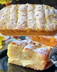 Lemon Cake with Lemon Custard Filling - Greenku Recipes