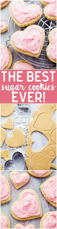 The BEST sugar cookie recipe that you will EVER make! therecipecritic.com