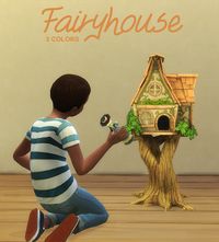 Sims 4 CC's - The Best: Fairyhouse by Bored Simblr