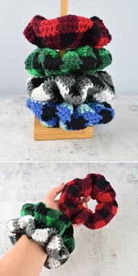 The Easiest Crochet Scrunchies – 1001 Patterns