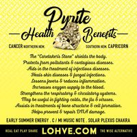 The Health Benefits Of Pyrite — LOHVE — The Wise Alternative