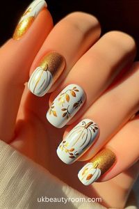 25 Creative Thanksgiving Nail Designs to Try This Holiday Season!