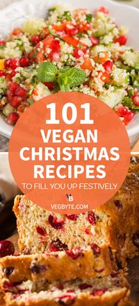 There’s nothing like Christmas time! All you need now is the ultimate collection of 101 vegan Christmas recipes that’ll fill you up festively. Wait no further and dive into this epic roundup! #christmasrecipes #veganchristmasrecipes #veganholidayrecipes