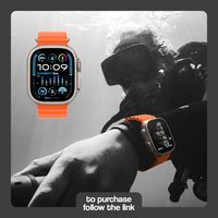 Discover the Apple Watch Ultra 2 with its rugged titanium case and advanced features for sports and adventure enthusiasts. This smartwatch offers precision GPS, heart rate monitoring, cycle tracking, and more. Stay connected with cellular capabilities and enjoy up to 36 hours of battery life. Shop now and elevate your fitness journey!