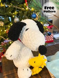 Free Snoopy Crochet Dog Pattern