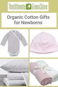 BEST GIFTS FOR NEWBORNS! All super soft 100% organic Egyptian cotton products, well made, no harmful dyes! 4 gift ideas pictured here 1) long sleeve tan and white striped pajamas, 2) pink beanie, 3) cotton flannel swaddling cloths, 4) fitted crib sheets. Click now to shop online catalog. #GreenStore #organiccotton #babyclothes #babyblankets #giftsforbabies #babyshowergifts #giftideas #ecofriendly #affiliate #ad