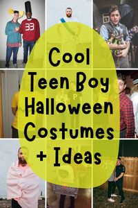 (SO EASY) 41 Teen Boy Halloween Costumes & Last Min Ideas - momma teen