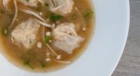 Prawn Dumpling Miso Soup