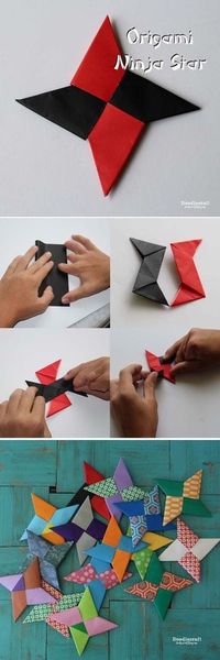 Doodlecraft: Origami Ninja Stars!