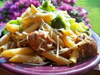 Substiture GF Pasta. We are Italian and if you go through my recipes you'll find a lot of wonderful, quick and easy pasta dishes. We love our pasta and we love garlic, too! Serve this with garlic Texas toast. I can't eat pasta much anymore because I'm diabetic but my husband and daughter love it so I keep making it for them. I usually eat salmon (I have one or two good ones for salmon, too- check them out).