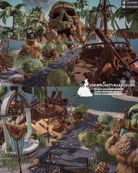 Decided to make the little island on dazzle beach a ship wreck area I’m done with my full beach! 🏖️ Finally! I been fixated on trying to do one area at a time and trying not to move on to other build areas…… 😮‍💨 it’s so much harder than you think 🤣😅 A full walkthrough 📹 and more pictures coming this week 🙌🏼 I just have to record a walkthrough and post it. When you have 3 kids that’s a challenge 🤣 So I shall ideally post it 🔜 🫶🏼 •⁣ •⁣ @disneydreamlightvalley #dreamlightvalley #disneydreaml...