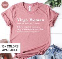 Virgo Astrology Shirt for Women Cute Virgo Gift for Birthday - Etsy Philippines