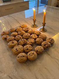 Let's get straight to it because cookies can't wait!
Chocolate Chip Cookies:

1 ½  cups butter
1 ½   cups brown sugar
½  cup sugar
2 eggs
4 tsp vanilla
4 tsp arrowroot powder
2 tsp baking soda
1 ts...