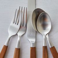 MAPLE WOOD FLATWARE - Privet House Supply