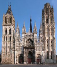 Cathédrale Notre-Dame de Rouen (Rouen Cathedral), Normandy, France