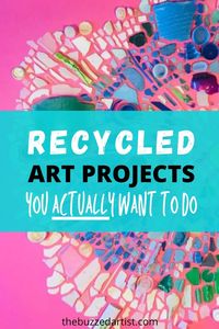 Easy upcycled art projects ideas that you'll absolutely love to make