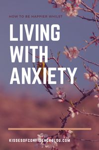 Learn how to live with anxiety and still be happy. Does anxiety ever get better? Find out how to tackle your anxiety and make living with it much easier. I also included some general tips to help you boost your mood and become more positive.