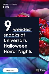 It’s important, especially if you are new to Halloween Horror Nights, that you plan your snacks just as well as you plan your Haunted House tours. But the question remains – what are some of the best not to miss snacks at Halloween Horror Nights? With so many options to choose from – how does one triage? (click for full article) #HHN #HalloweenHorrorNights #UniversalStudios