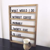 Extra set of letter board letters by ModernSilo on Etsy https://www.etsy.com/listing/668502535/extra-set-of-letter-board-letters