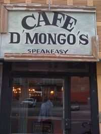 Cafe D'Mongo's Speakeasy on Griswold in Detroit. One of the longest standing Speakeasies in Detroit.