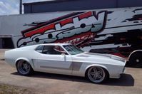 1971 Mustang Mach 1 built by Goolsby Customs with a Coyote V8