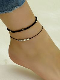 2pcs Bohemian Style Beaded Braided Anklets For Women's Summer Holiday Accessories | SHEIN