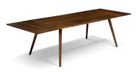 Rectangle Walnut Wood Extendable Dining Table for 8+ | Seno | Article