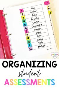 Teachers have tons of data to collect and organize, but it’s not useful sitting in an unorganized pile on your desk! You need a student data binder to organize all of your assessments and other student data. Data binders for teachers are a simple and effective way to organize all of your assessments, and your binder can travel with you from school to home. The best part is, that you can actually USE your data, not just file it away! Check out this editable data binder and get organized now!