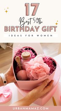 Looking for creative and stylish 50th birthday gift ideas for her? Check out these 17 best 50th birthday gift ideas for women.