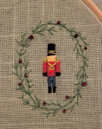 Nutcracker embroidery. Ballet. The Nutcracker ballet