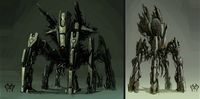 concept robots: Resistance: Fall of Man concept robots by John Wu