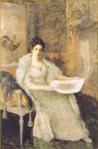 William Merritt Chase "Portrait of Susan Watkins", no date