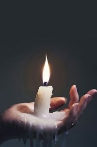 He makes the deal to have them stand, candle in hand and they will have what they want when it's done burning. But the candle is made by immortal hands and is made to last. They die before finished, for no one has a thousand years, let alone three days without water