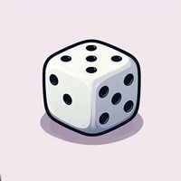 single dice cartoon clipart images - Pencipta Imej daripada Microsoft Bing