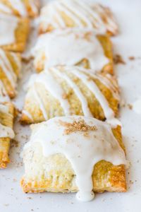 Apple Cinnamon Pop Tarts - The Sweet and Simple Kitchen