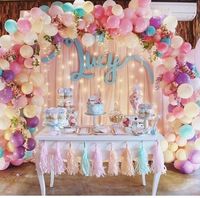 Mesa dulce arco de globos. Balloon arch candy bar Más