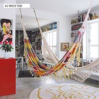 indoor hammocks #decor #brasil