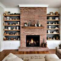 40 Brick Fireplace Ideas To Cozy up Your Home