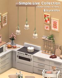 #7# Simple Live - Kitchen Clutter #zicxa #images, #background