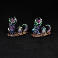 Commission Painting of Descent Worm Miniatures DnD #worm #wormminiature #purpleworm #purplewormminiature #dndminiature #dndworm #dnd #paintingminiatures #miniaturepainting #descent #descentminiatures #descent2ndedition