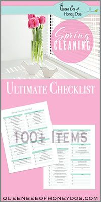 Ultimate Spring Cleaning Checklist | DIY | House Keeping