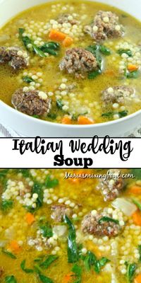 When's the last time that you tasted Italian Wedding Soup?This soup recipe puts the reigns in your hands and lets you create this simple soup at home! That way, you can whip it up anytime that you want. 