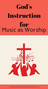 Music as worship has been a part of our Christian story since nearly the beginning. Why it touches us so deeply and God's command for it. #music #worship #musicasworship #praise #praisemusic #Christian #Christianity #faith