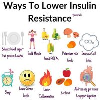 ways to lower insulin resistance